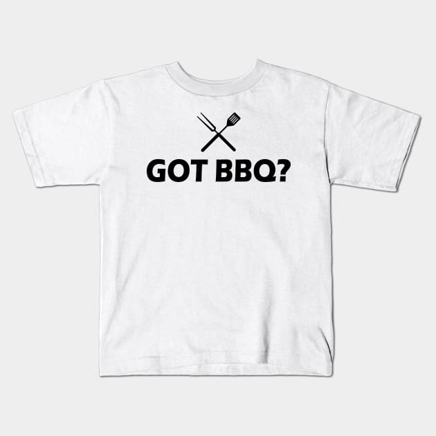 Grill - Got BBQ? Kids T-Shirt by KC Happy Shop